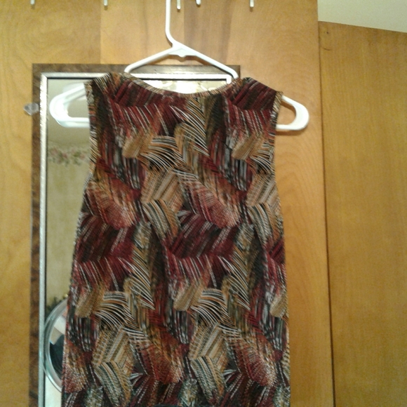 Plisse multi colour tank Top - Picture 2 of 4